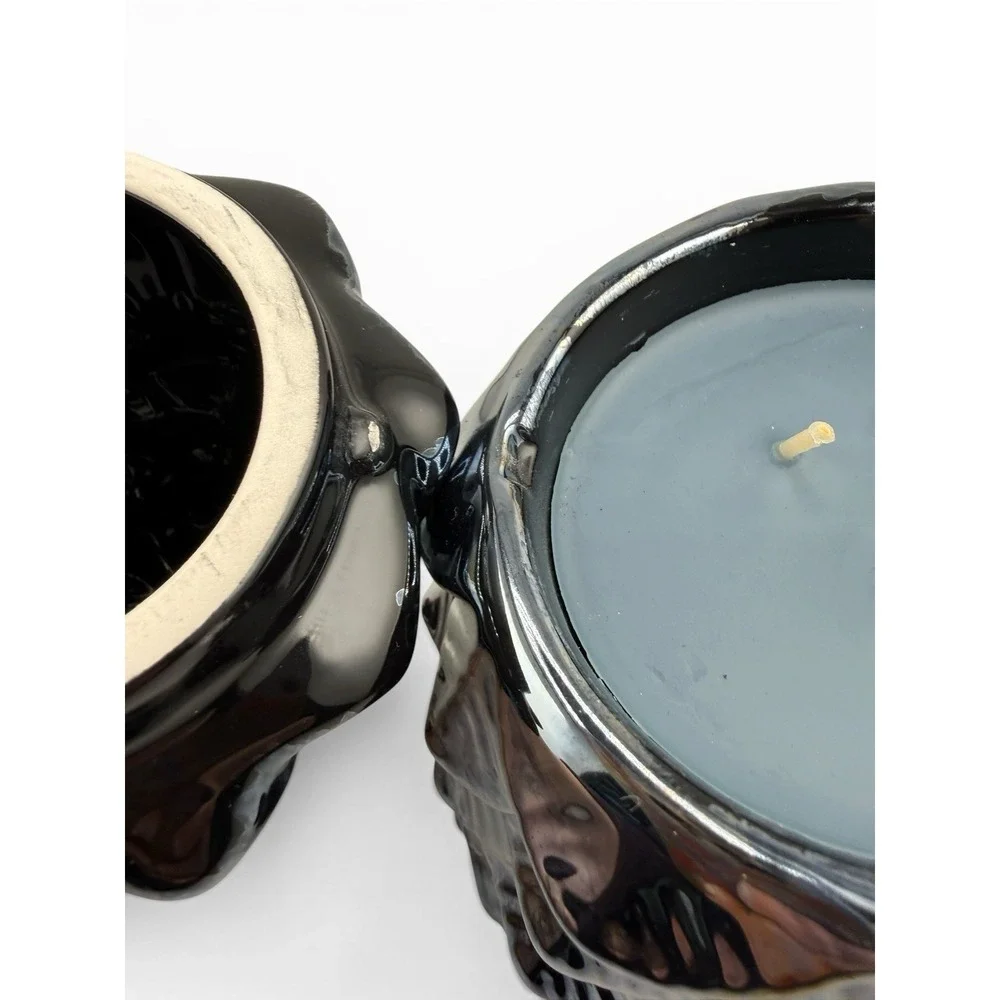 HomeWorx‎ by Slatkin Candle White Birch Black Iridescent Christmas Tree 113g NEW